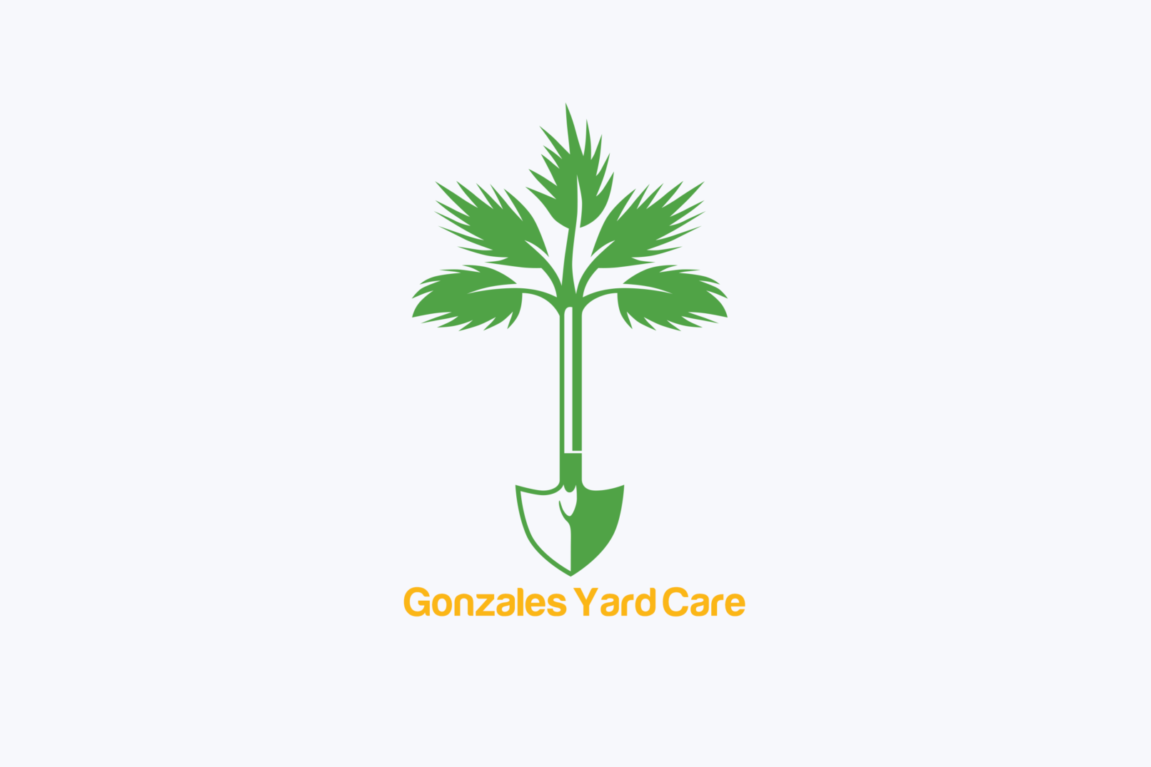 gonzales yard care logo design