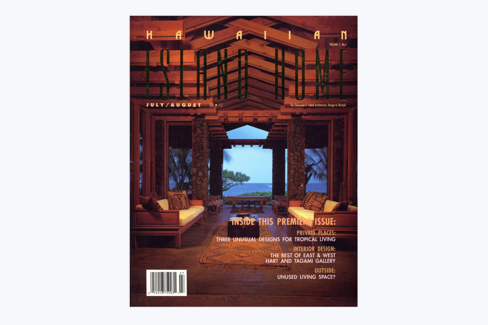 hawaiian magazine cover design