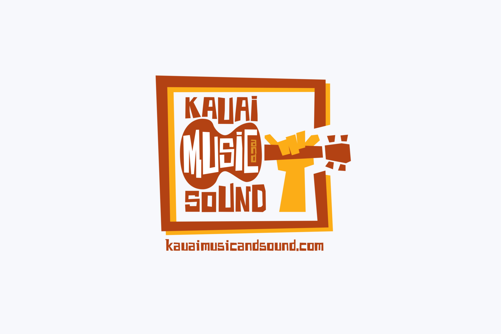 kauai music and sound logo design