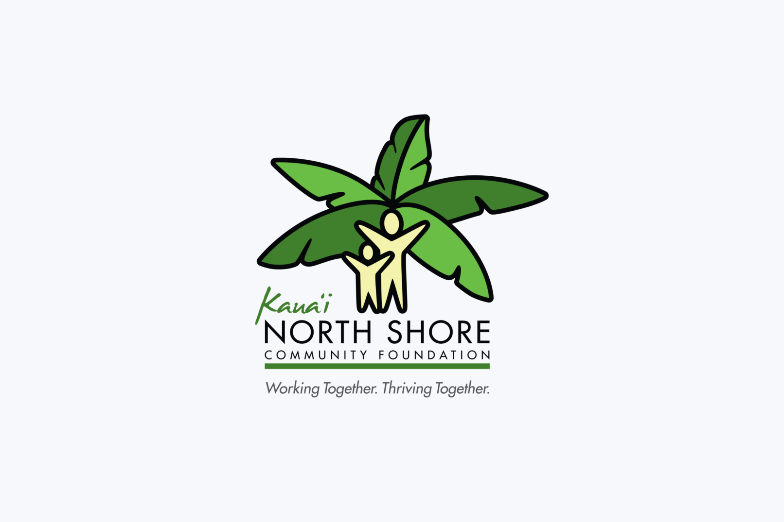 kauai north shore community foundation logo design