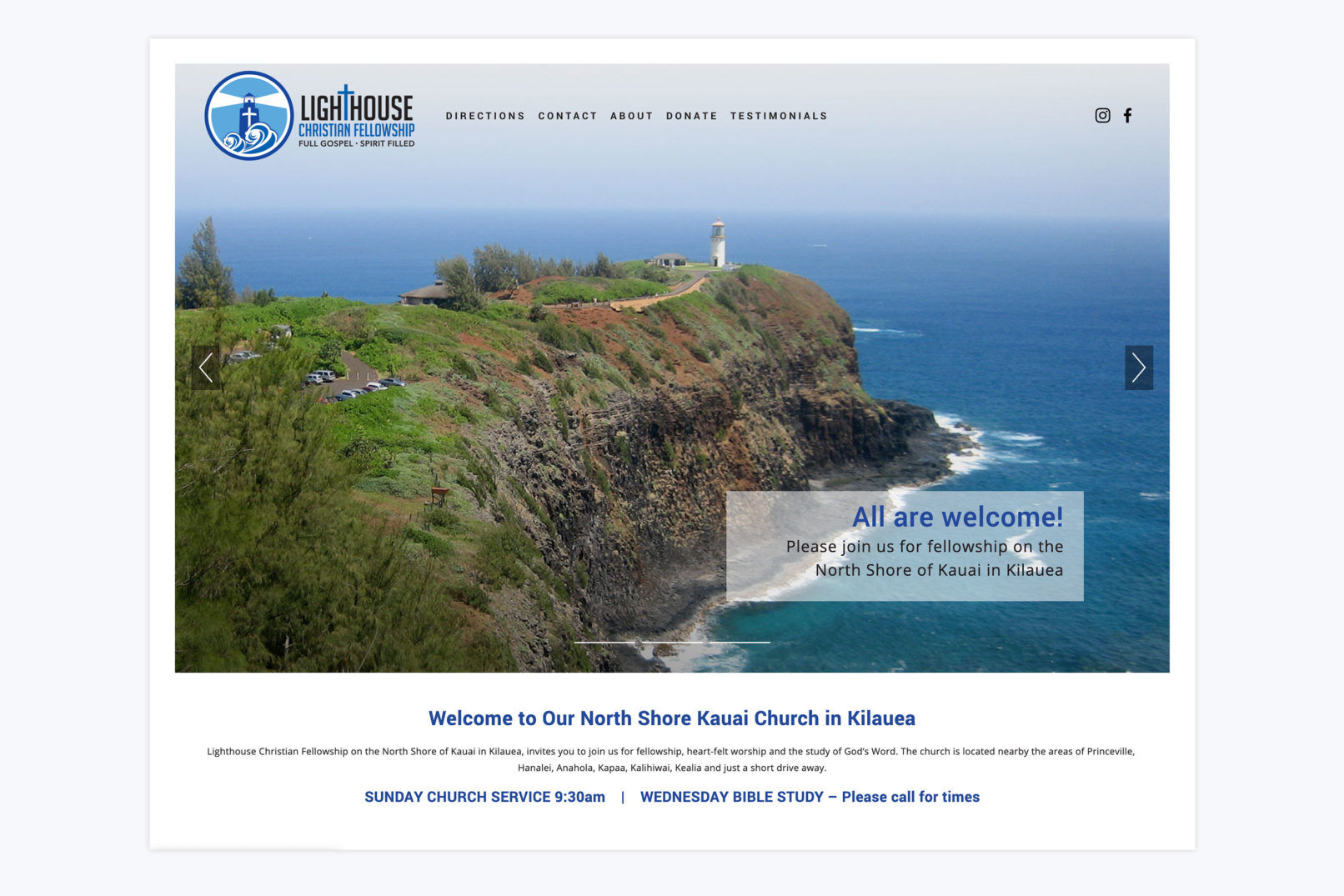 lighthouse christian fellowship church website