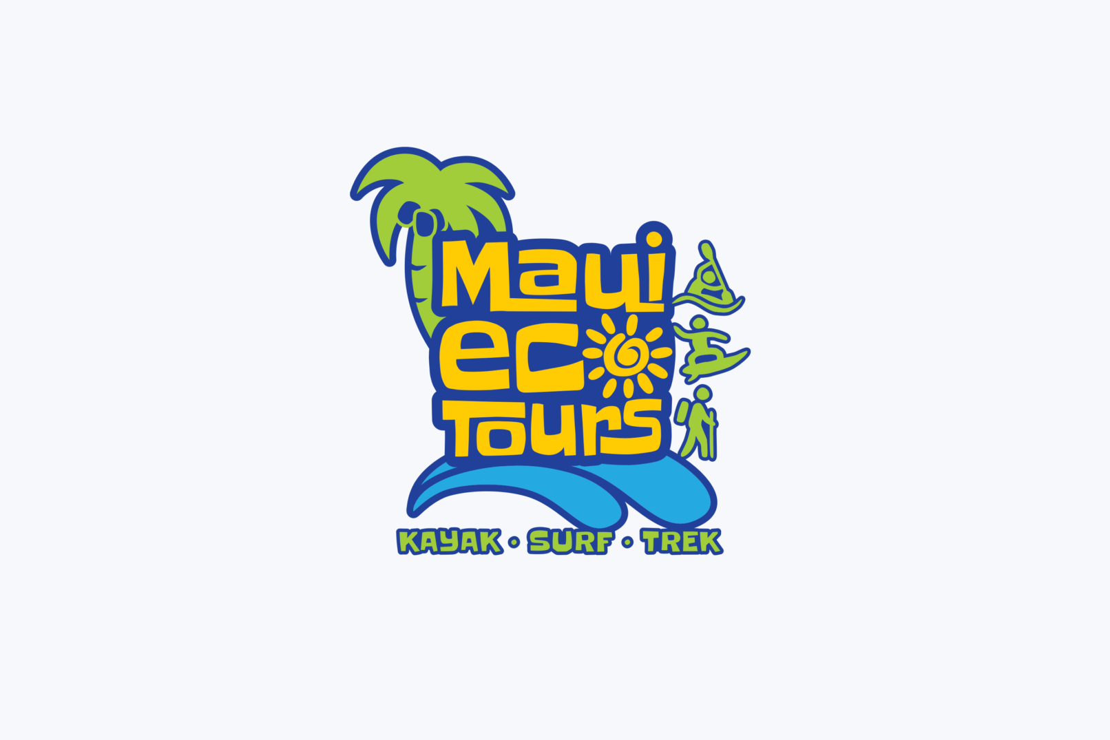 maui eco tours logo design