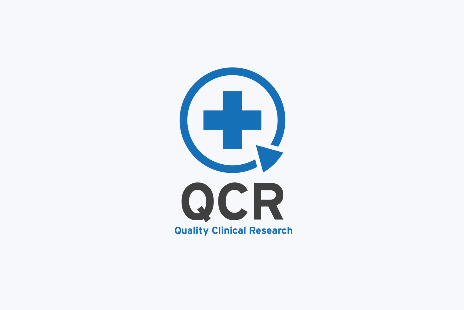 quality clinical research logo design