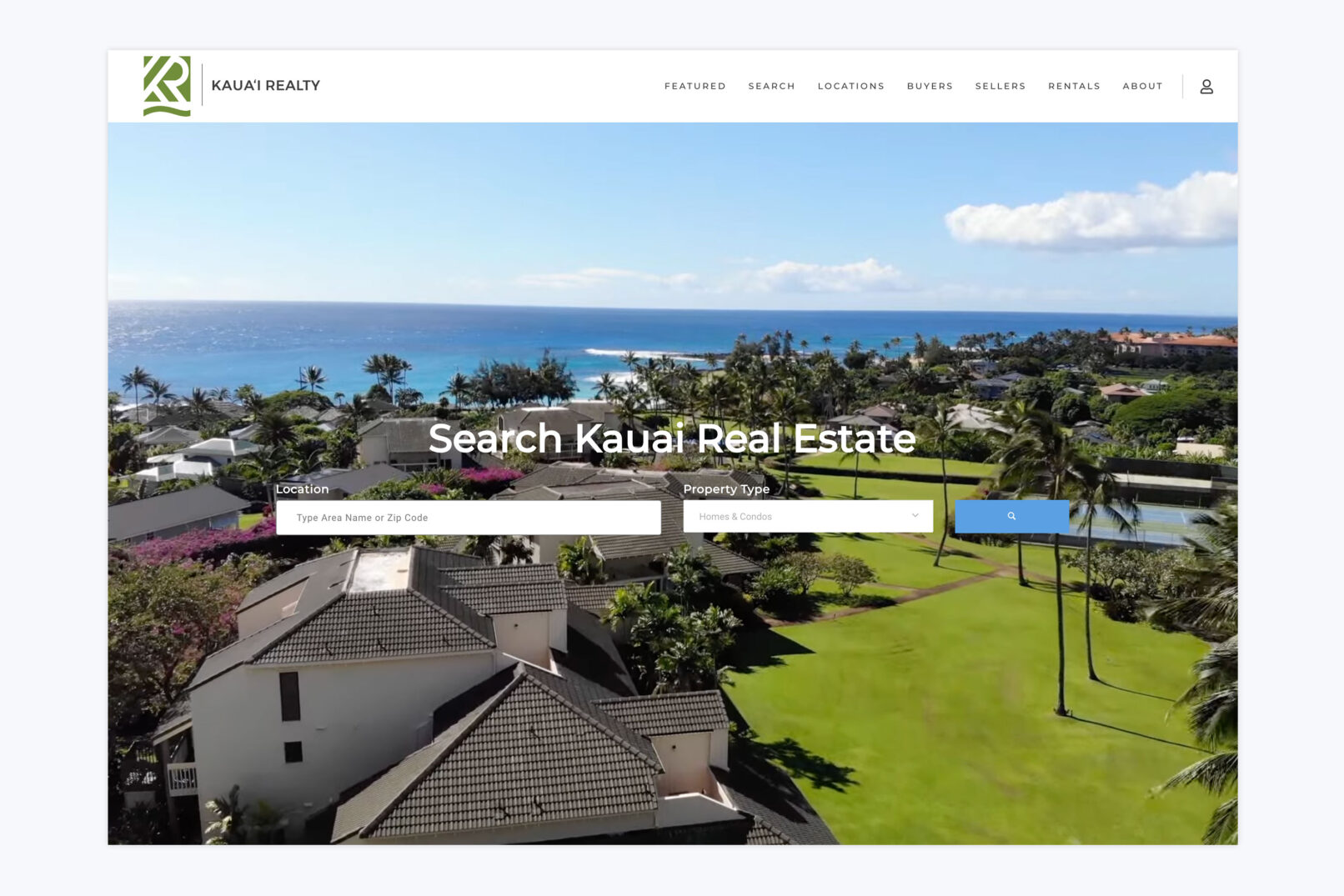 Skyfarm 808 Kauai Realty website image